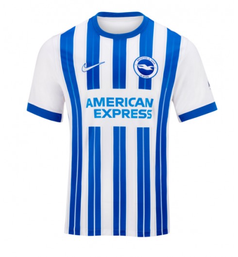 Köpa Fotbollströjor För Herr Brighton & Hove Albion FC Hemmatröja 2024/25 Simon Adingra 11 Kortärmad 2 Köpa Fotbollströjor För Herr Brighton & Hove Albion FC Hemmatröja 2024/25 Simon Adingra 11 Kortärmad-1