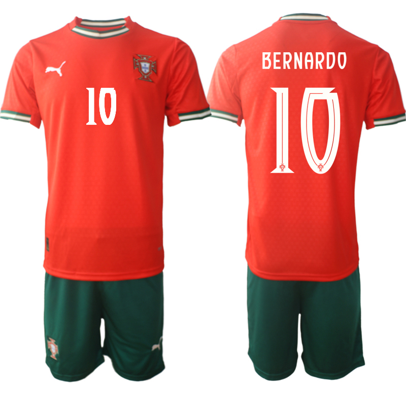 Köpa Fotbollströjor För Herr Portugal Hemmatröja 2025/26 Bernardo Silva 10 Kortärmad (+ Korta byxor) 1 Köpa Fotbollströjor För Herr Portugal Hemmatröja 2025/26 Bernardo Silva 10 Kortärmad (+ Korta byxor)