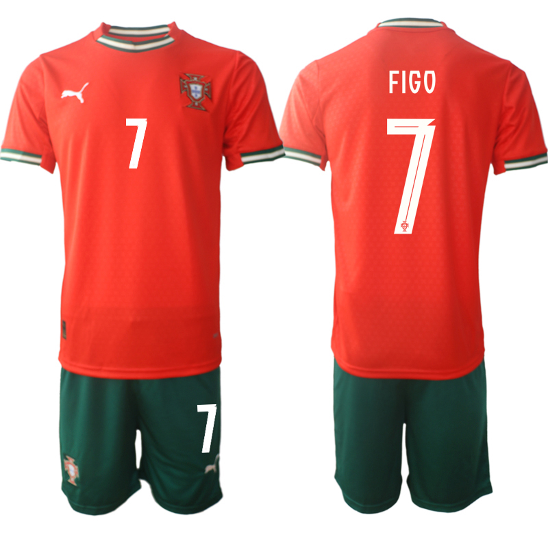 Köpa Fotbollströjor För Herr Portugal Hemmatröja 2025/26 Luis Figo 7 Kortärmad (+ Korta byxor) 1 Köpa Fotbollströjor För Herr Portugal Hemmatröja 2025/26 Luis Figo 7 Kortärmad (+ Korta byxor)