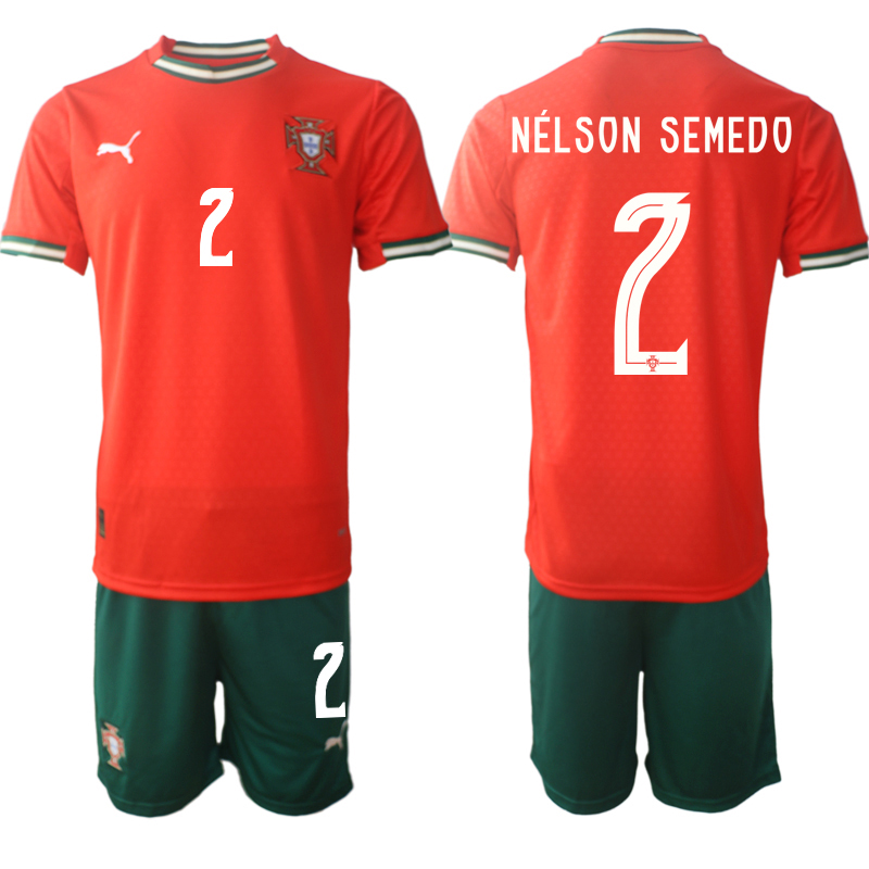 Köpa Fotbollströjor För Herr Portugal Hemmatröja 2025/26 Nélson Semedo 2 Kortärmad (+ Korta byxor) 1 Köpa Fotbollströjor För Herr Portugal Hemmatröja 2025/26 Nélson Semedo 2 Kortärmad (+ Korta byxor)