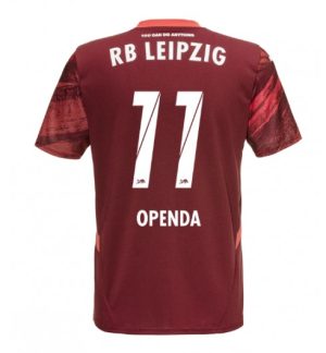 Köpa Fotbollströjor För Herr RB Leipzig Bortatröja 2024/25 Lois Openda 11 Kortärmad