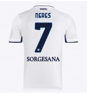 Köpa Fotbollströjor För Herr SSC Napoli Bortatröja 2024/25 David Neres 7 Kortärmad