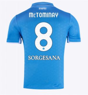 Köpa Fotbollströjor För Herr SSC Napoli Hemmatröja 2024/25 Scott McTominay 8 Kortärmad