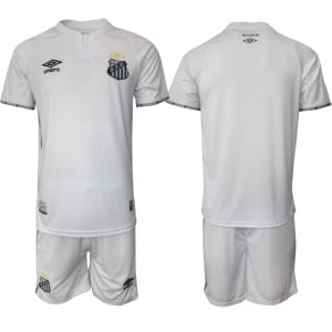 Köpa Fotbollströjor För Herr Santos FC Hemmatröja 2025/26 Kortärmad (+ Korta byxor)