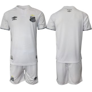 Köpa Fotbollströjor För Herr Santos FC Hemmatröja 2025/26 Kortärmad (+ Korta byxor)
