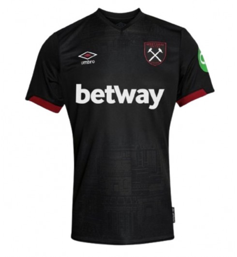 Köpa Fotbollströjor För Herr West Ham United Bortatröja 2024/25 Edson Alvarez 19 Kortärmad 2 Köpa Fotbollströjor För Herr West Ham United Bortatröja 2024/25 Edson Alvarez 19 Kortärmad-1