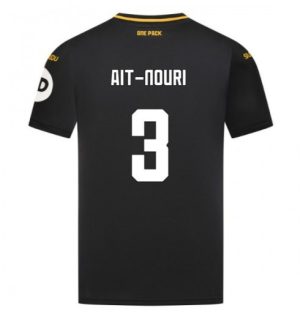 Köpa Fotbollströjor För Herr Wolves FC Bortatröja 2024/25 Rayan Ait-Nouri 3 Kortärmad