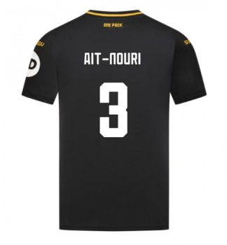 Köpa Fotbollströjor För Herr Wolves FC Bortatröja 2024/25 Rayan Ait-Nouri 3 Kortärmad
