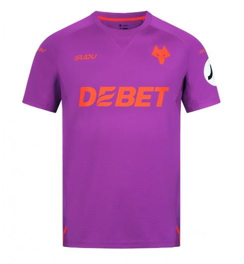 Köpa Fotbollströjor För Herr Wolves FC Tredjetröja 2024/25 Rodrigo Gomes 19 Kortärmad 2 Köpa Fotbollströjor För Herr Wolves FC Tredjetröja 2024/25 Rodrigo Gomes 19 Kortärmad-1