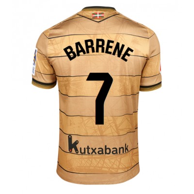 Köpa Fotbollströjor För Herr Real Sociedad Bortatröja 2024/25 Ander Barrenetxea 7 Kortärmad 1 Real Sociedad Ander Barrenetxea #7 Bortatröja 2024-25 Kortärmad