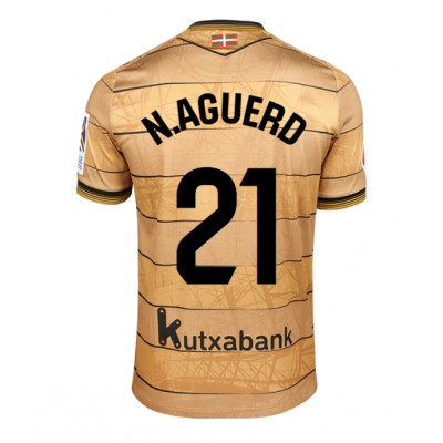 Köpa Fotbollströjor För Herr Real Sociedad Bortatröja 2024/25 Nayef Aguerd 21 Kortärmad 1 Real Sociedad Nayef Aguerd #21 Bortatröja 2024-25 Kortärmad