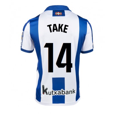 Köpa Fotbollströjor För Herr Real Sociedad Hemmatröja 2024/25 Takefusa Kubo 14 Kortärmad 1 Real Sociedad Takefusa Kubo #14 Hemmatröja 2024-25 Kortärmad
