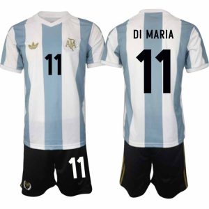 Köp Argentina Specialutgåva 50-årsjubileum fotbollsset Angel Di Maria 11 Kortärmad (+ Korta byxor)