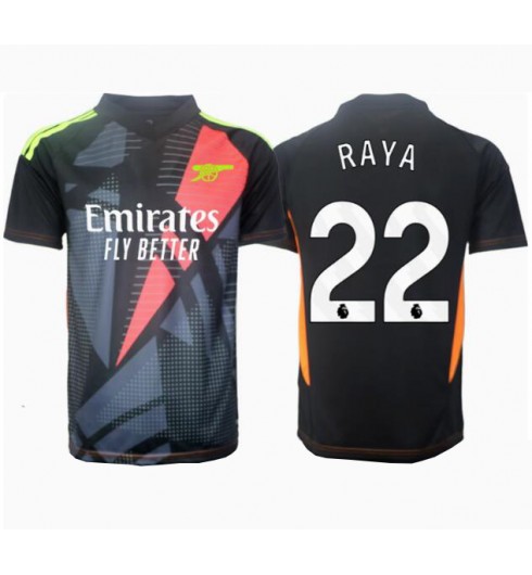 Köp Herr Arsenal Målvakt Tredjetröja 2024/25 David Raya #22 Kortärmad Fotbollströjor