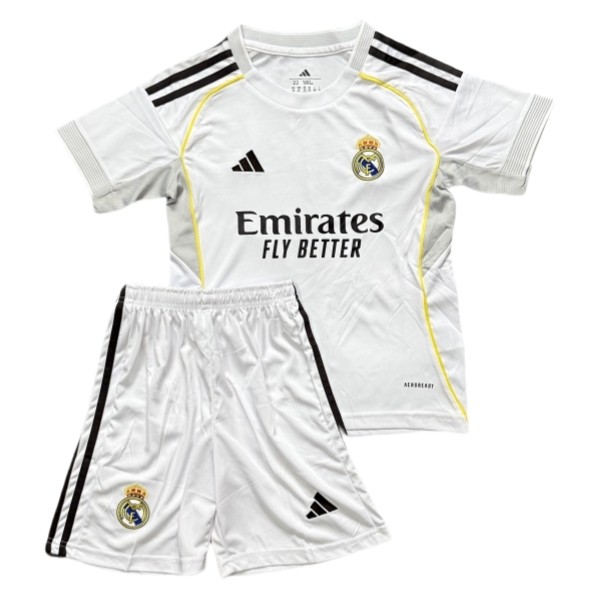 Köp Barn Fotbollströjor Real Madrid Hemmatröja 2025/26 Fotbollssats Kortärmad (+ Shorts) 1 Köp Barn Fotbollströjor Real Madrid Hemmatröja 2025/26 Fotbollssats Kortärmad (+ Shorts)