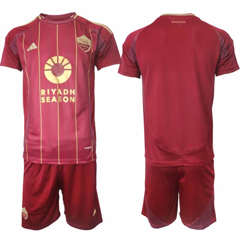 Köp Herr Fotbollströjor AS Roma Hemmatröja 2024/25 Fotbollsställ Kortärmad (+ Korta byxor) 1 Köp Herr Fotbollströjor AS Roma Hemmatröja 2024/25 Fotbollsställ Kortärmad (+ Korta byxor)