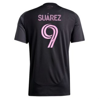 Köp Herr Fotbollströjor Inter Miami CF Bortatröja 2025/26 Luis Suárez 9 Kortärmad