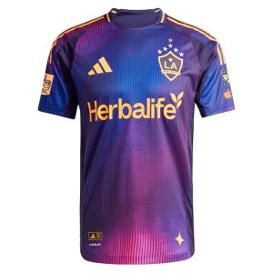 Köp Herr Fotbollströjor LA Galaxy Bortatröja 2025/26 Kortärmad