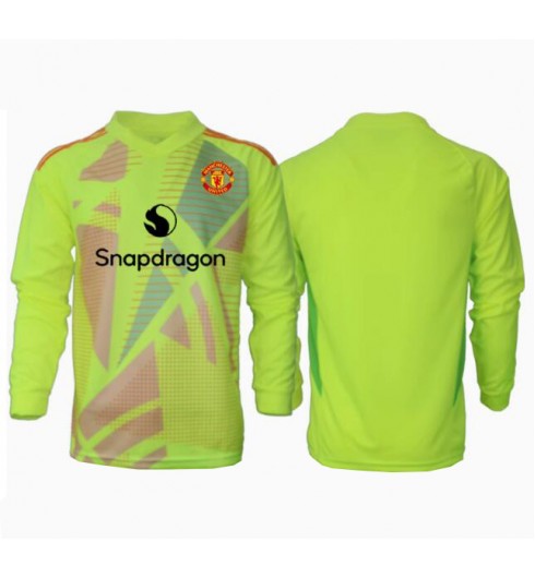 Köp Herr Manchester United Målvakt Bortatröja 2024/25 Långärmad Fotbollströjor 1 Köp Herr Manchester United Målvakt Bortatröja 2024/25 Långärmad Fotbollströjor