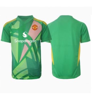 Köp Herr Manchester United Målvakt Tredjetröja 2024/25 Kortärmad Fotbollströjor