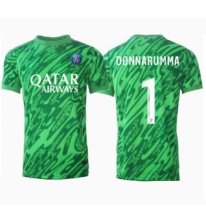 Köp Herr Paris Saint-Germain Målvakt Hemmatröja 2024/25 Gianluigi Donnarumma #1 Kortärmad Fotbollströjor