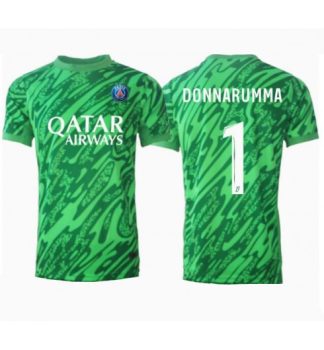 Köp Herr Paris Saint-Germain Målvakt Hemmatröja 2024/25 Gianluigi Donnarumma #1 Kortärmad Fotbollströjor