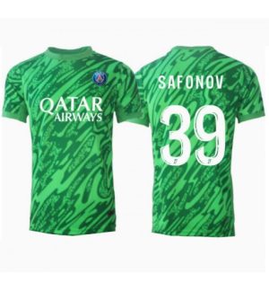 Köp Herr Paris Saint-Germain Målvakt Hemmatröja 2024/25 Matvei Safonov #39 Kortärmad Fotbollströjor