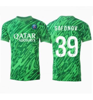 Köp Herr Paris Saint-Germain Målvakt Hemmatröja 2024/25 Matvei Safonov #39 Kortärmad Fotbollströjor
