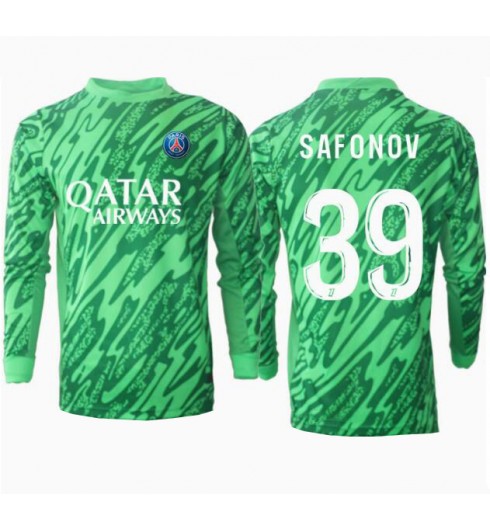Köp Herr Paris Saint-Germain Målvakt Hemmatröja 2024/25 Matvei Safonov #39 Långärmad Fotbollströjor 1 Köp Herr Paris Saint-Germain Målvakt Hemmatröja 2024/25 Matvei Safonov #39 Långärmad Fotbollströjor