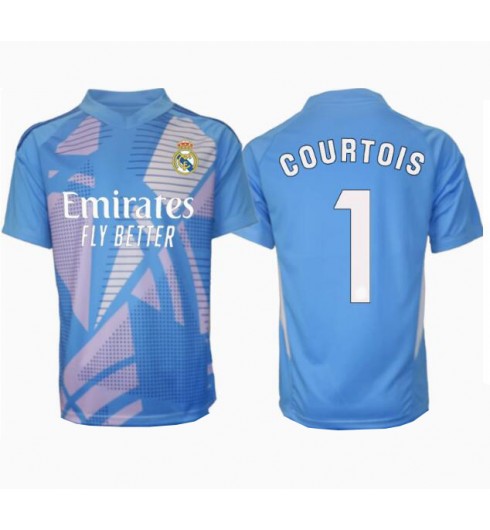 Köp Herr Real Madrid Målvakt Hemmatröja 2024/25 Thibaut Courtois #1 Kortärmad Fotbollströjor 1 Köp Herr Real Madrid Målvakt Hemmatröja 2024/25 Thibaut Courtois #1 Kortärmad Fotbollströjor