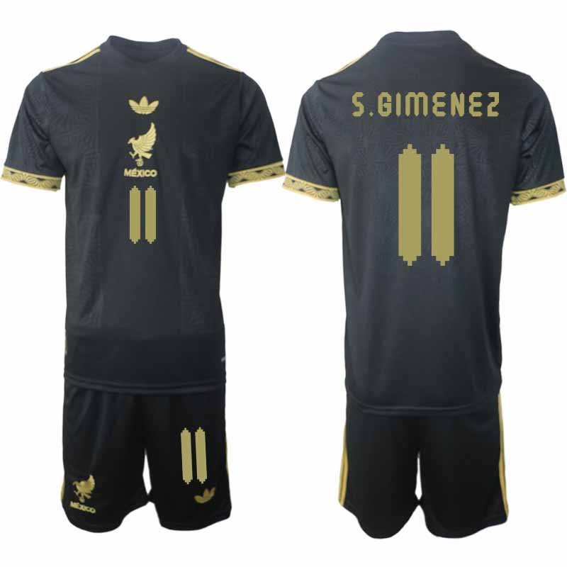 Köp Mexiko 2025 Gold Cup Fotbollströja Herr Santiago Gimenez 11 Fotbollsklädset Kortärmad + Shorts 1 Köp Mexiko 2025 Gold Cup Fotbollströja Herr Santiago Gimenez 11 Fotbollsklädset Kortärmad + Shorts