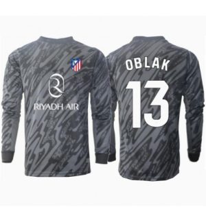 Köpa Fotbollströjor För Herr Atlético Madrid Målvakt Hemmatröja 2024/25 Jan Oblak 13 Långärmad Målvaktströja
