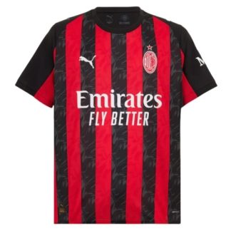 AC Milan Hemmamatchtröja 2025-2026 Kortärmad Billig Fotbollströja