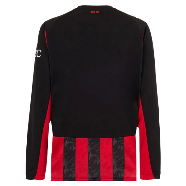 AC Milan Herr Hemmatröja 2025/26 Långärmad Billig Fotbollströja 2 AC Milan Herr Hemmatröja 2025/26 – Långärmad Fotbollströja-1