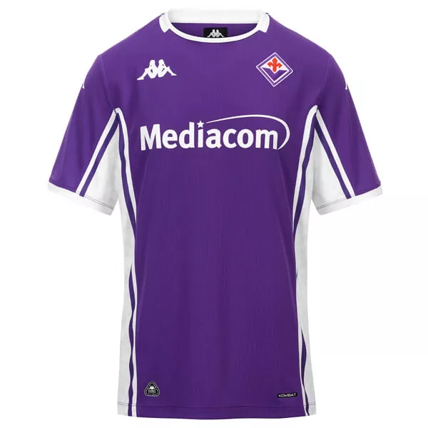 ACF Fiorentina Herr Hemmatröja 2025/26 Kortärmad Billig Fotbollströja