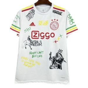 AFC Ajax Hemmamatchtröja Specialutgåva Bob Marley 2025–2026 Fotbollströjor