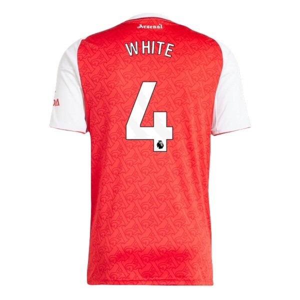 Arsenal Herr Hemmatröja 2025/26 Ben White #4 Kortärmad Billig Fotbollströja 1 Arsenal Herr Hemmatröja 2025/26 Ben White #4 Kortärmad Billig Fotbollströja