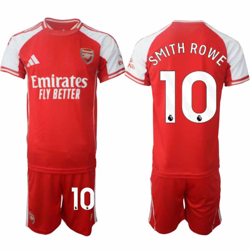 Arsenal Herr Hemmatröja 2025/26 Emile Smith Rowe 10 Kortärmad Fotbollsställ med Shorts 1 Arsenal Herr Hemmatröja 2025/26 Emile Smith Rowe 10 Kortärmad Fotbollsställ med Shorts
