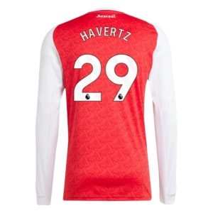 Arsenal Herr Hemmatröja 2025/26 Kai Havertz #29 Långärmad Billig Fotbollströja