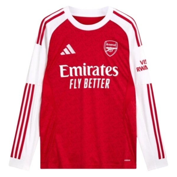 Arsenal Herr Hemmatröja 2025/26 Långärmad Billig Fotbollströja