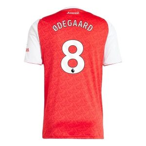 Arsenal Herr Hemmatröja 2025/26 Martin Ødegaard #8 Kortärmad Billig Fotbollströja
