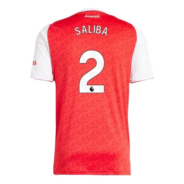 Arsenal Herr Hemmatröja 2025/26 William Saliba #2 Kortärmad Billig Fotbollströja 1 Arsenal Herr Hemmatröja 2025/26 William Saliba #2 Kortärmad Billig Fotbollströja