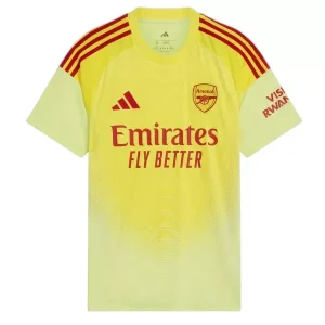Arsenal Herr Målvakt Hemmatröja 2025/26 Kortärmad Billig Fotbollströja