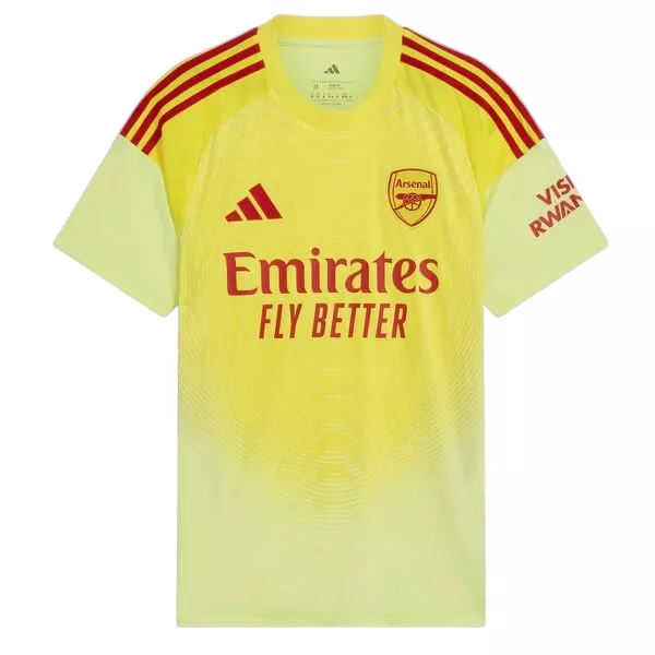 Arsenal Herr Målvakt Hemmatröja 2025/26 Kortärmad Billig Fotbollströja 1 Arsenal Herr Målvakt Hemmatröja 2025/26 Kortärmad Billig Fotbollströja