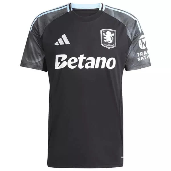 Aston Villa Herr Bortatröja 2025/26 Kortärmad Billig Fotbollströja