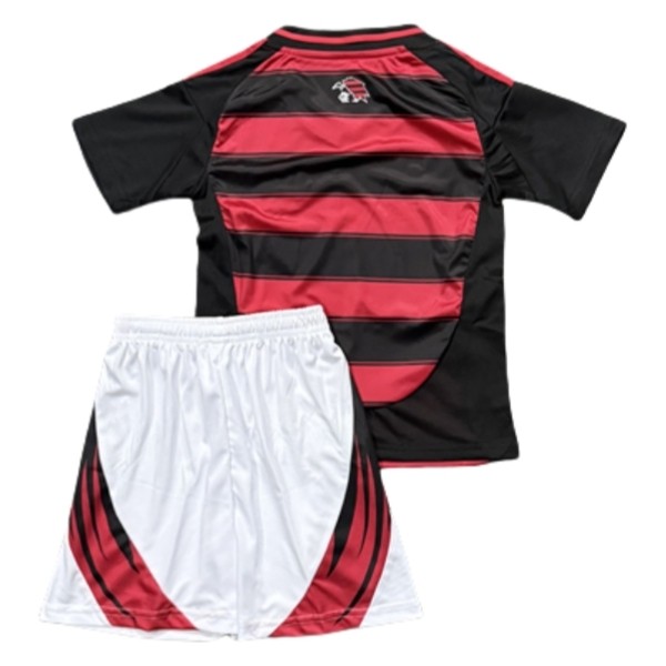 CR Flamengo Barn Hemmatröja 2025/26 Kortärmad Fotbollsställ med Shorts-1 CR Flamengo Barn Hemmatröja 2025/26 Kortärmad Fotbollsställ med Shorts-1