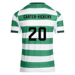 Celtic FC Herr Hemmatröja 2025/26 Cameron Carter-Vickers #20 Kortärmad Billig Fotbollströja