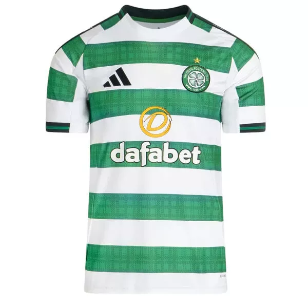 Celtic FC Herr Hemmatröja 2025/26 Kortärmad Billig Fotbollströja Celtic FC Herr Hemmatröja 2025/26 Kortärmad Billig Fotbollströja