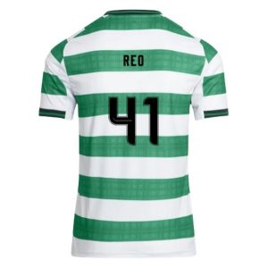 Celtic FC Herr Hemmatröja 2025/26 Reo Hatate #41 Kortärmad Billig Fotbollströja