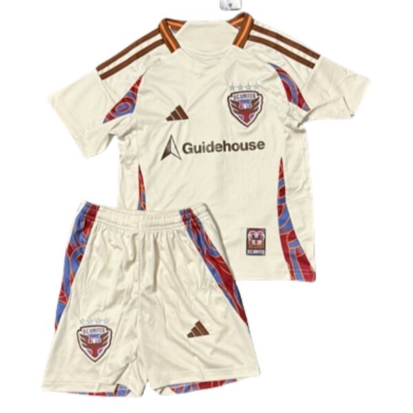 DC United Barn Bortatröja 2025/26 Fotbollsställ med Shorts 1 DC United Barn Bortatröja 2025/26 Fotbollsställ med Shorts